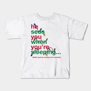 Creepy Santa Kids T-Shirt